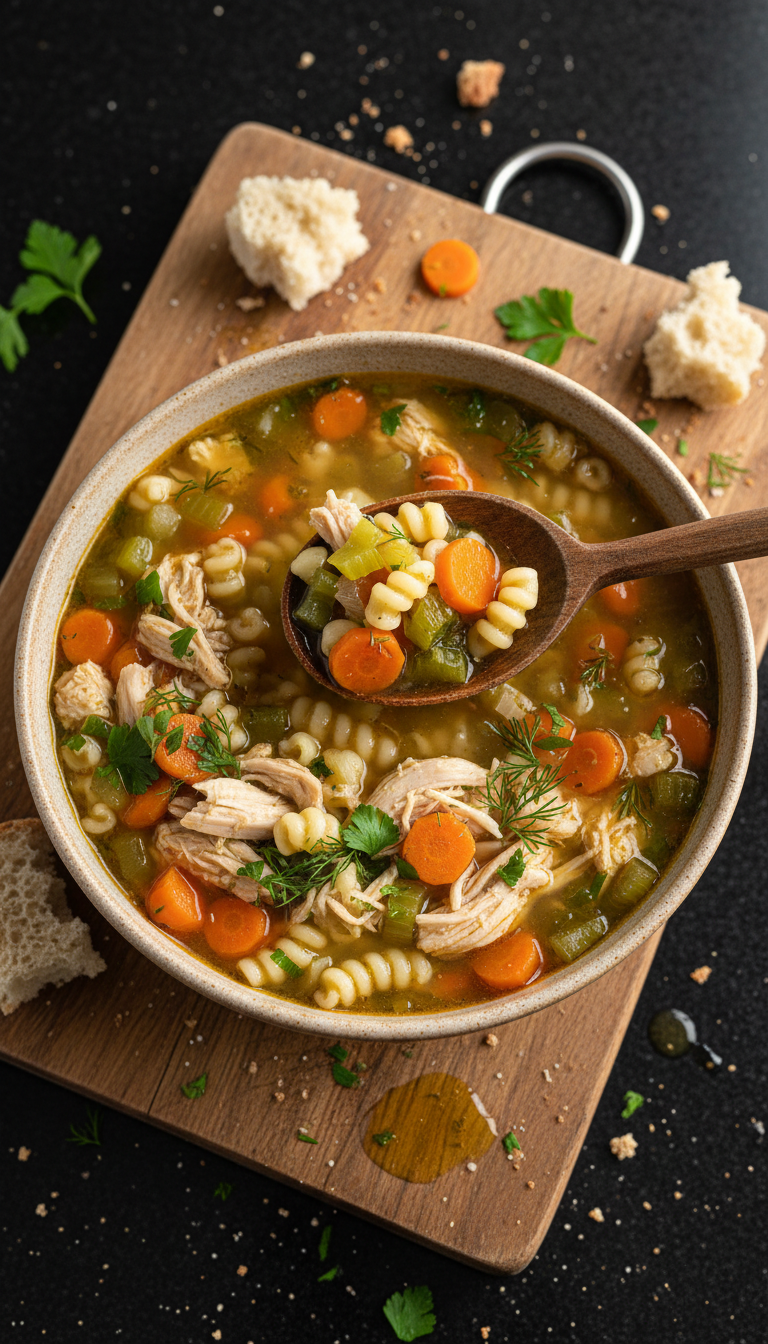 Vegetable Chicken Soup Harvest