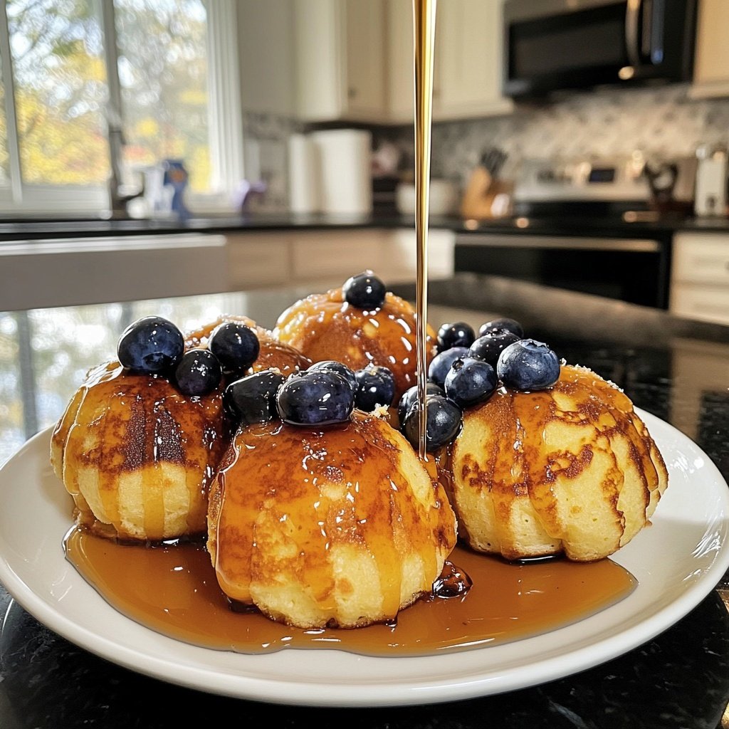 Easy Breakfast Pancake Poppers
