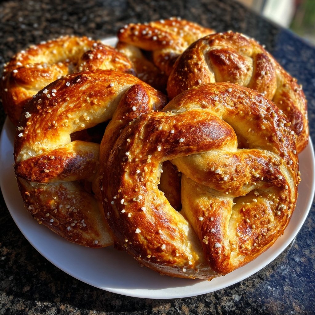 Homemade Soft Pretzels