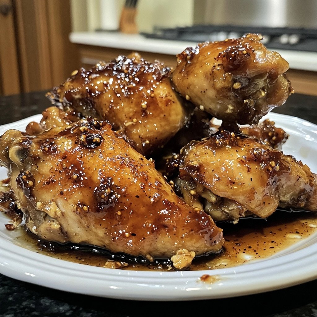Balsamic Fig Glazed Chicken