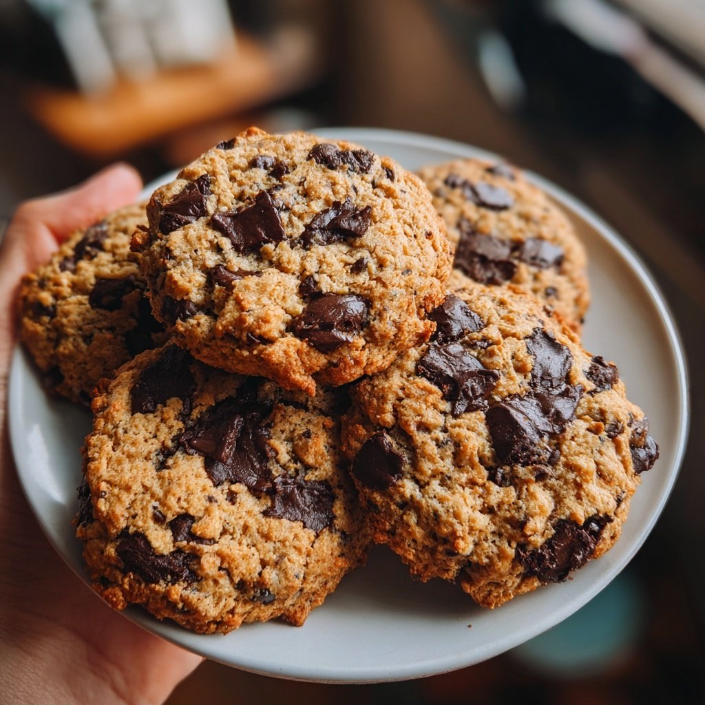 Vegan Coconut Oil Chocolate Chip Cookies​