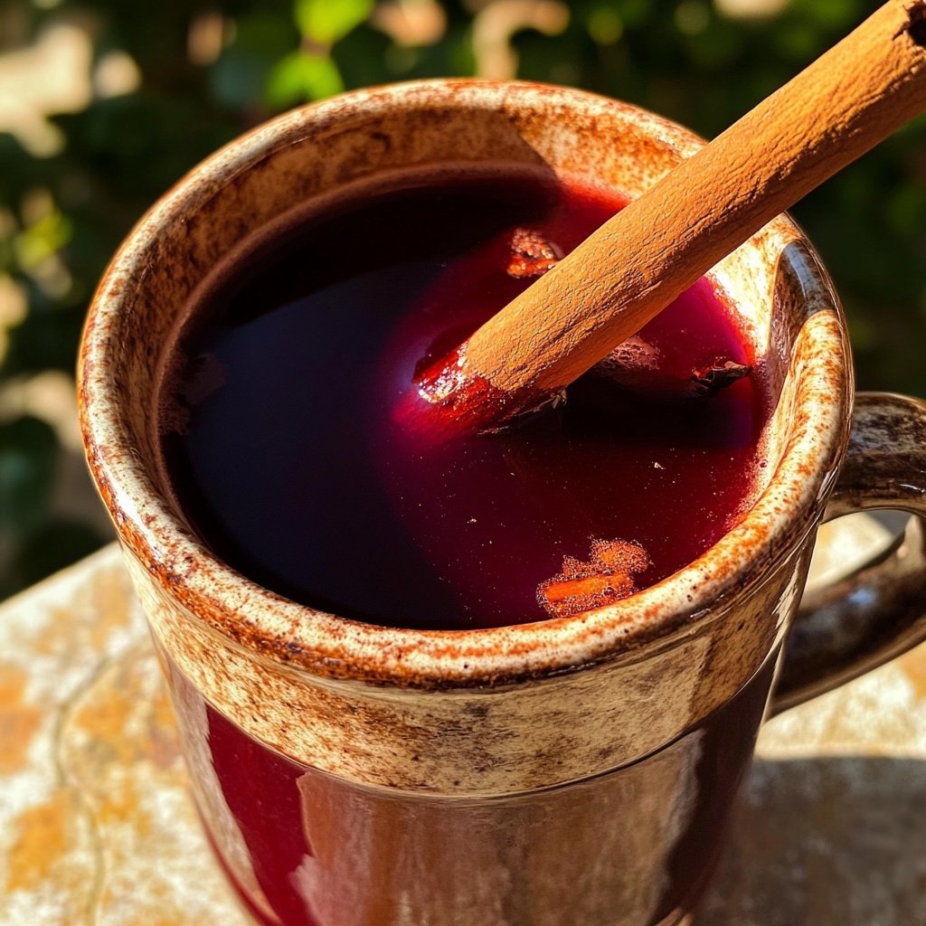Hot Mulled Glühwein Punch