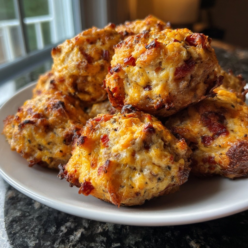 Rotel Cream Cheese Sausage Balls