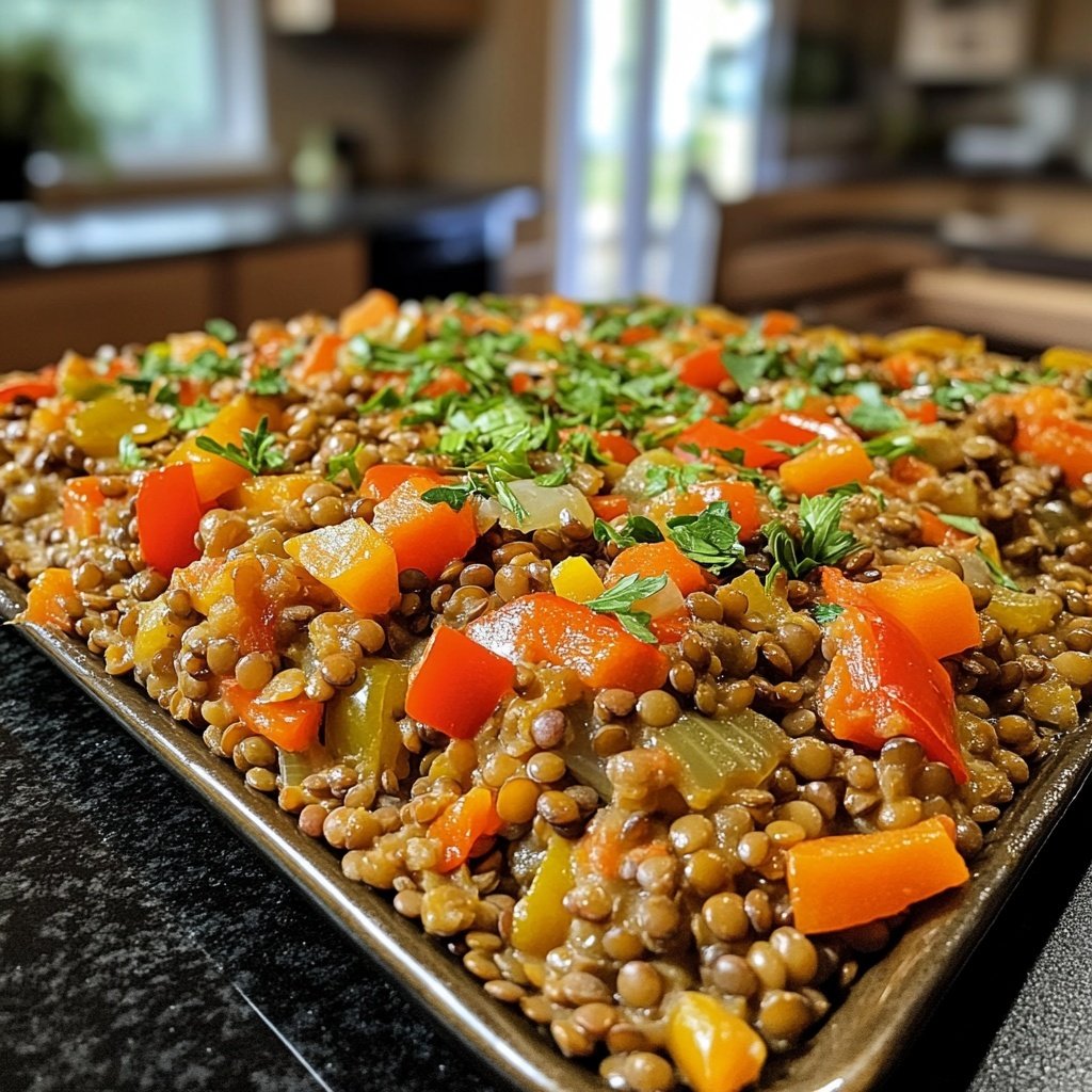 Lentil Vegetable Casserole