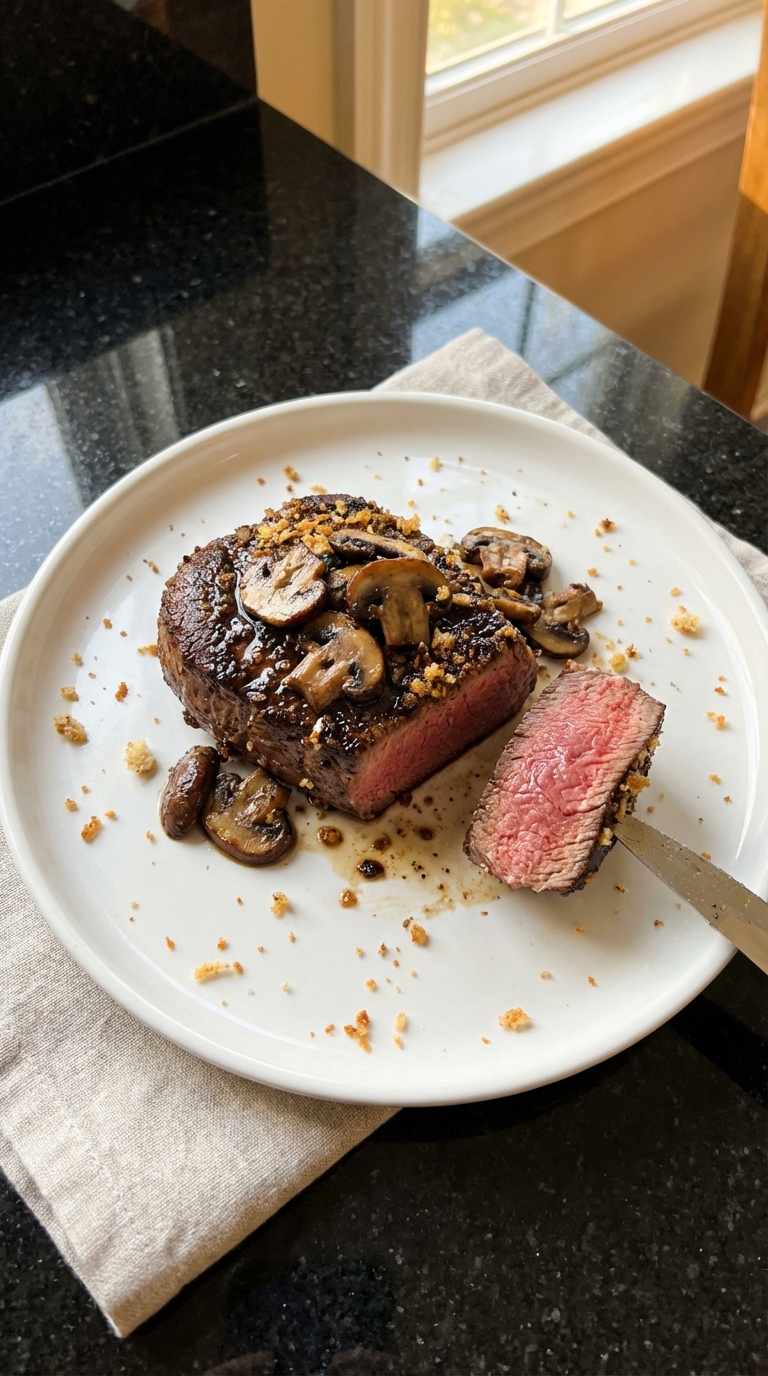 Mushroom Truffle Filet Mignon