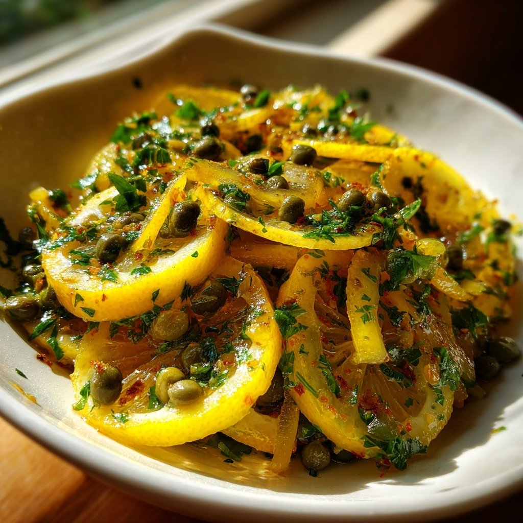 Lemon Caper Mediterranean Vinaigrette