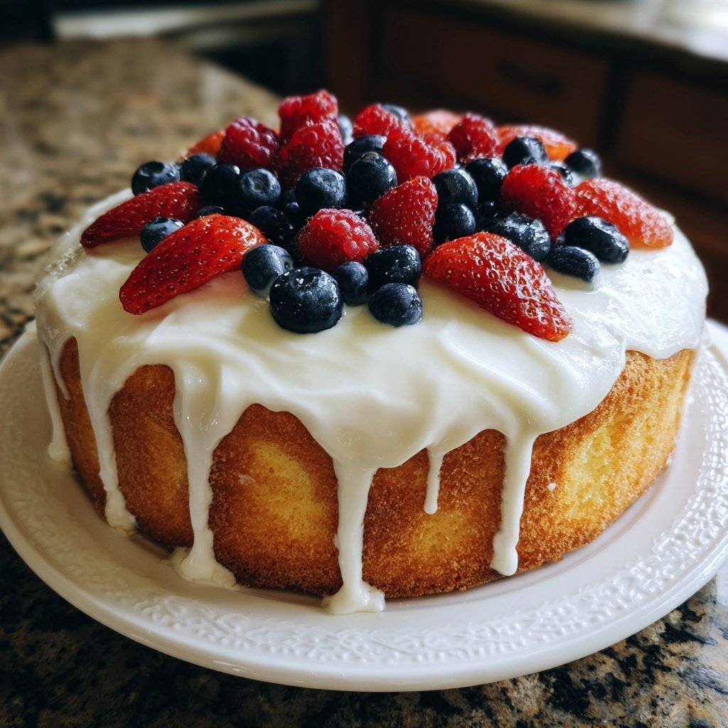 French Vanilla Cake
