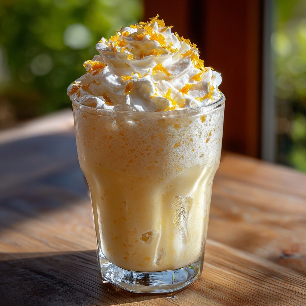 Citrus Vanilla Frappe Dream