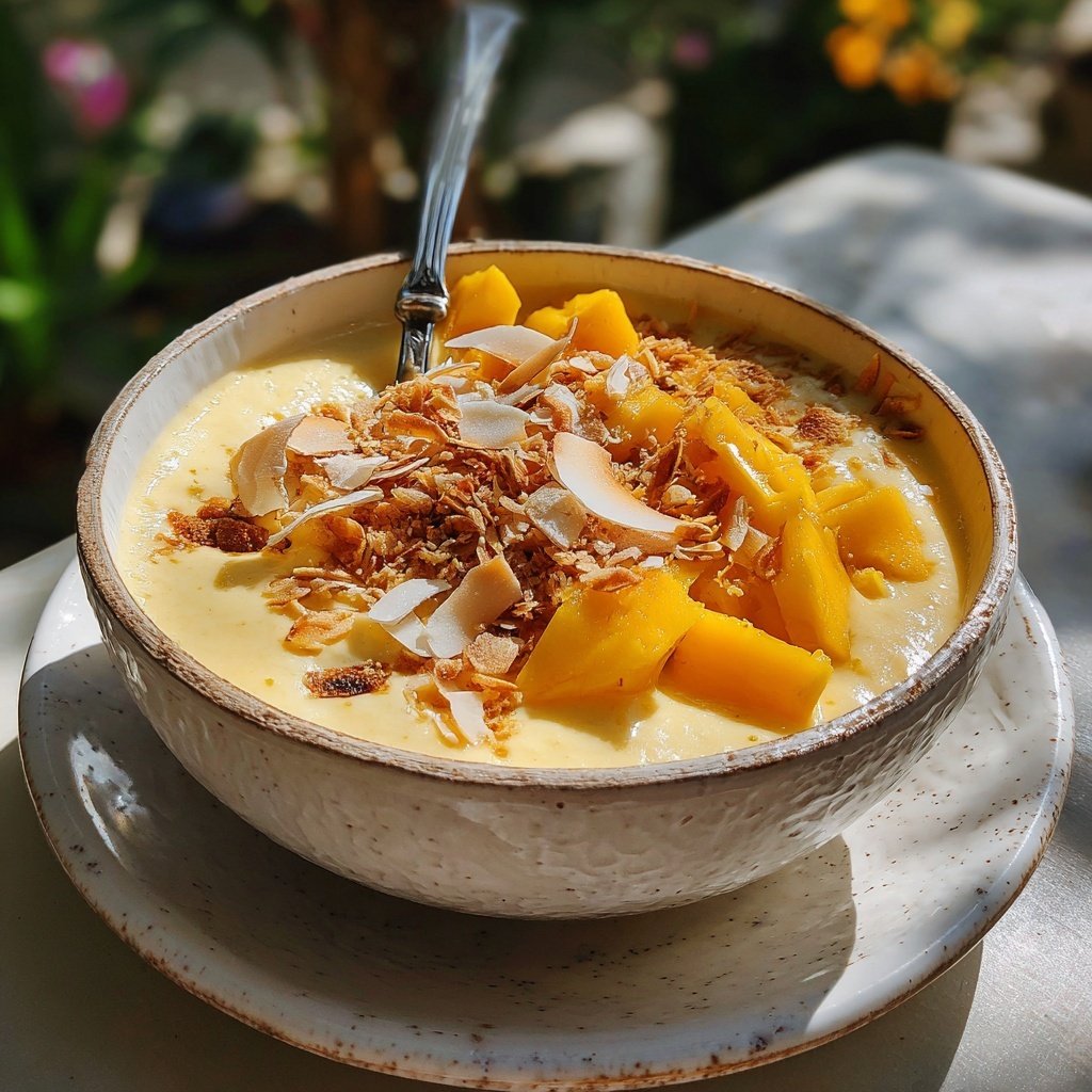 Coconut Vanilla Smoothie Bowl