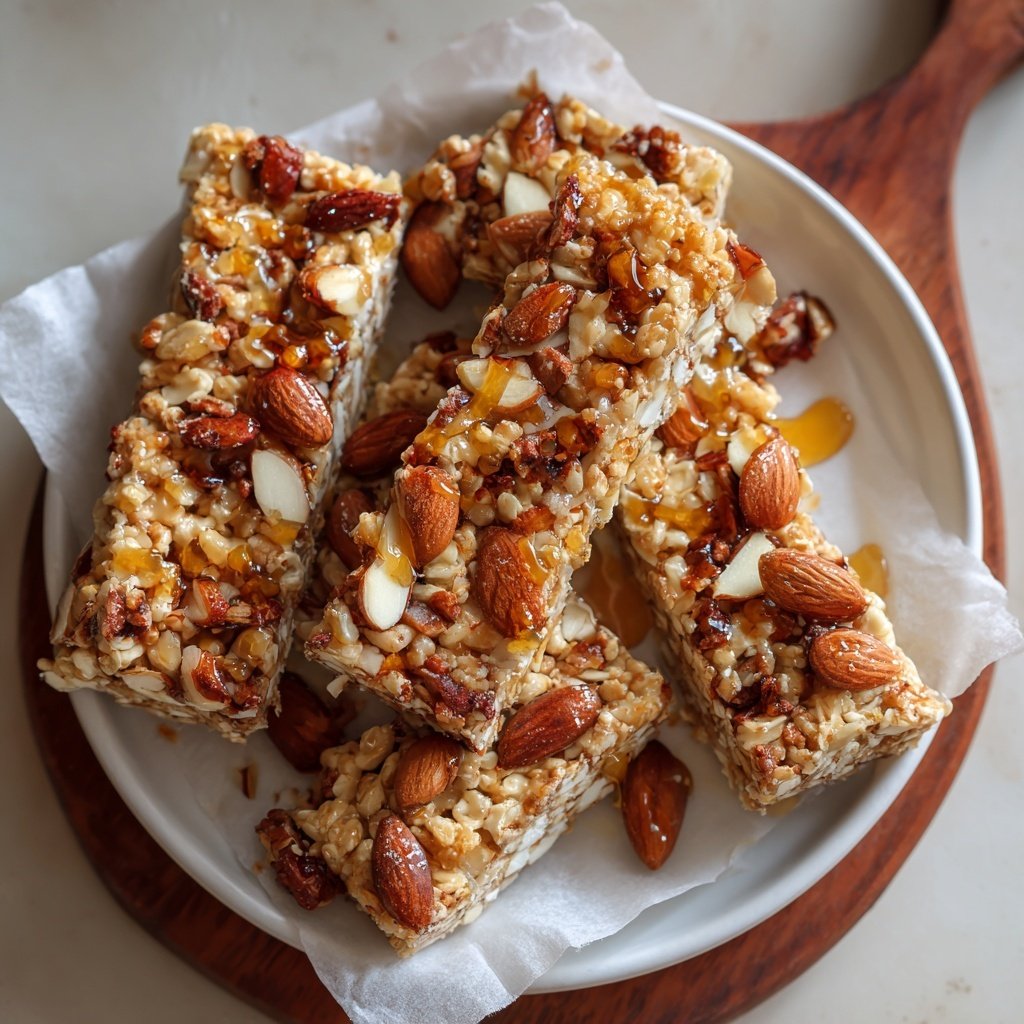 Nutty High Protein Snack Bars
