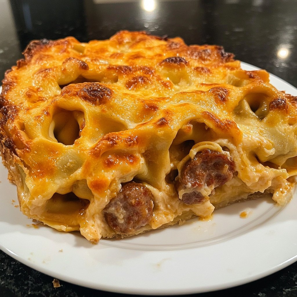 Baked Tortellini with Sausage
