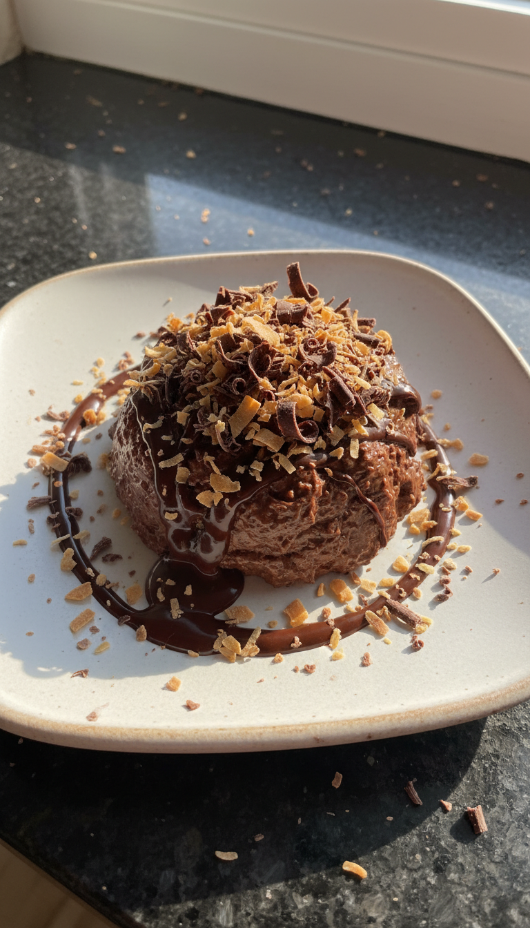 Chocolate Coconut Pudding