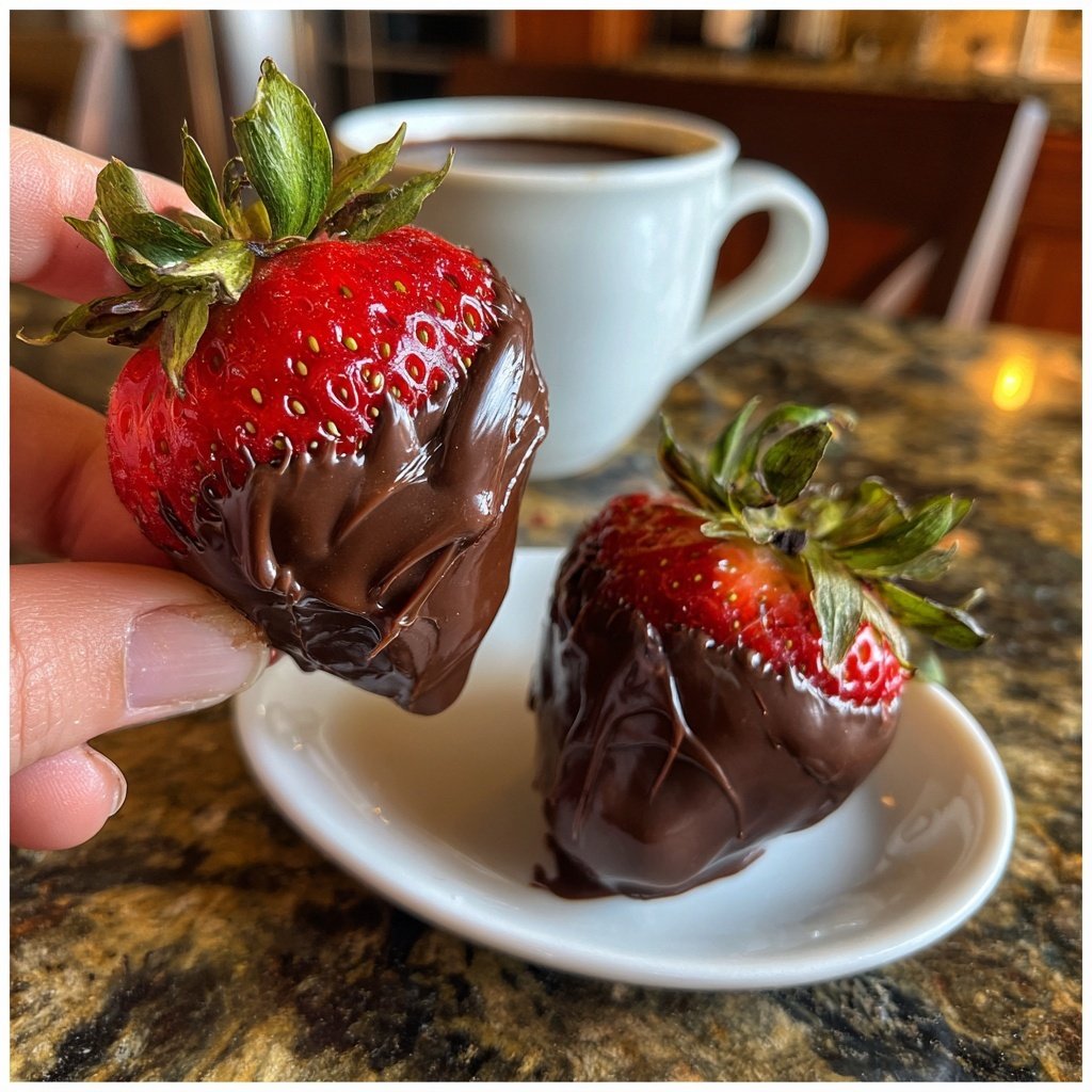 Decadent Chocolate Dipped Strawberries
