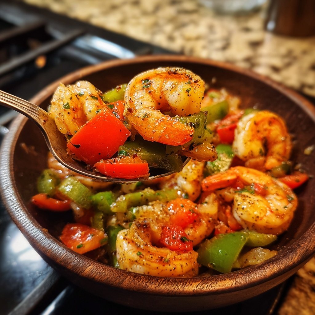 Easy Garlic Shrimp One-Pot Meal
