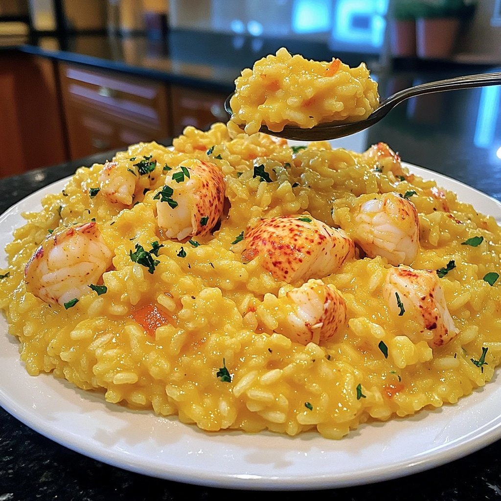 Elegant Dinner: Lobster Risotto Recipe